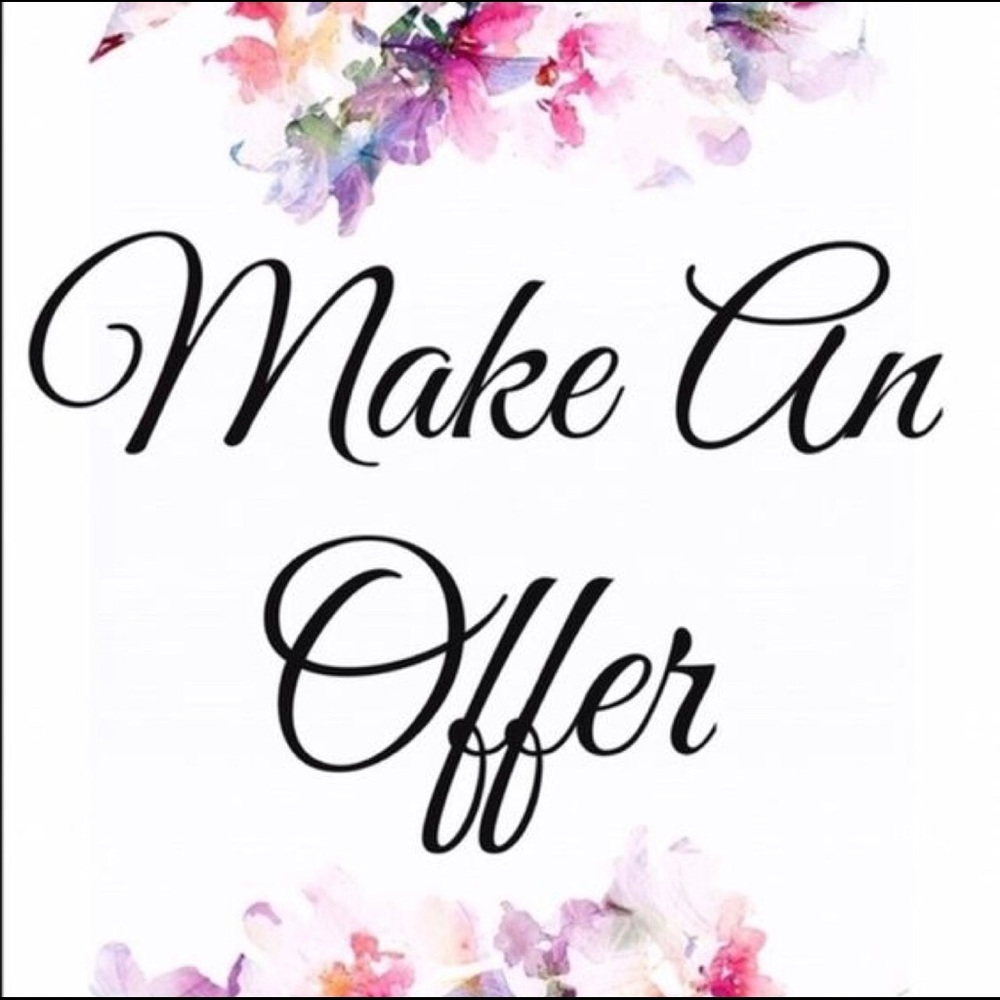 Make an offer 😊